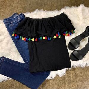 ◾️VELVET by Graham & Spencer Off the Shoulder Top